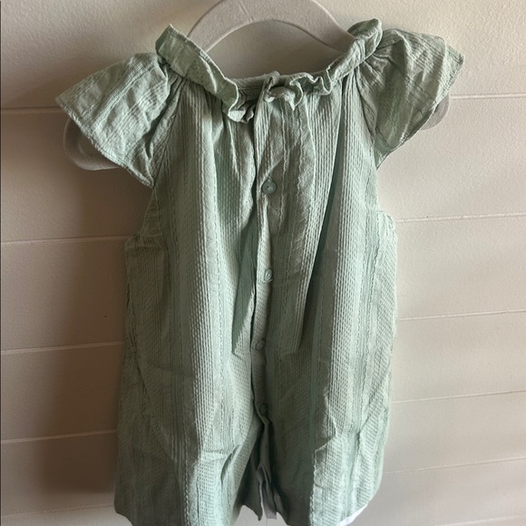 Edgehill Collection Light Green Ruffled Dress - Picture 3 of 4